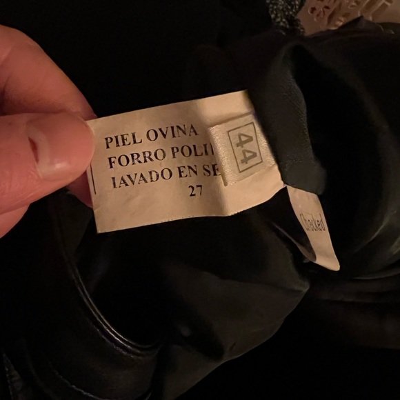 SOLD-Sheep Leather Pants - Picture 6 of 7